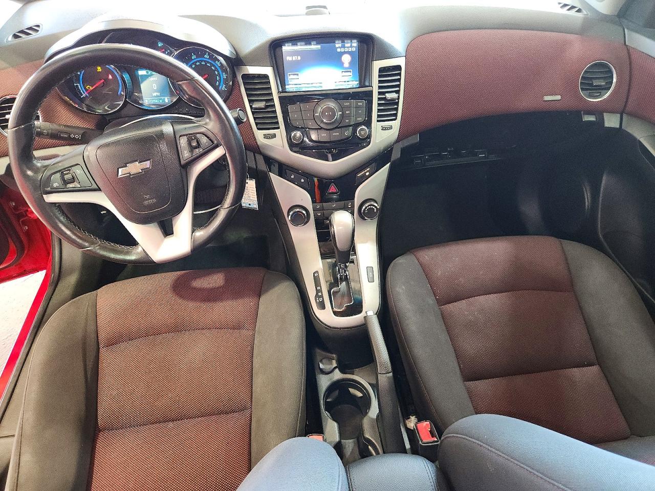 2014 Chevrolet Cruze Lt Red vin: 1G1PC5SB6E7300019