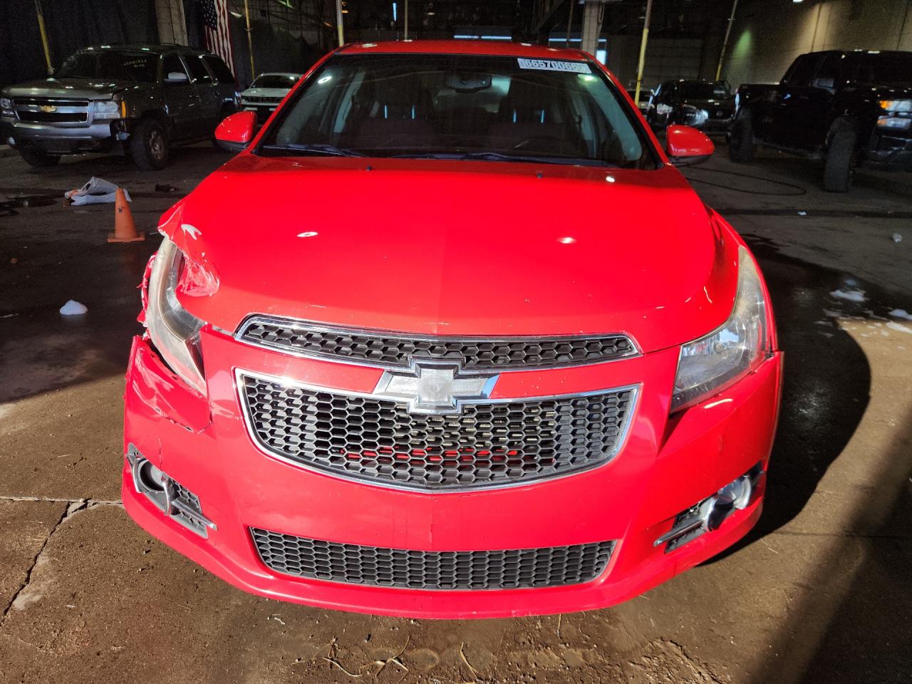 2014 Chevrolet Cruze Lt Red vin: 1G1PC5SB6E7300019 Damage: Hood, Severe Damage, Replacement Required