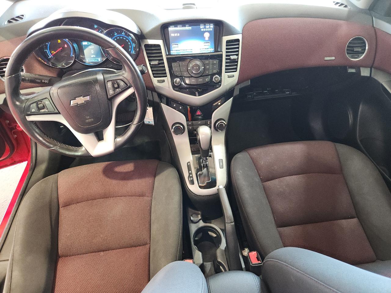 2014 Chevrolet Cruze Lt Red vin: 1G1PC5SB6E7300019 Damage: Right Front Seat, Stained, Permanent