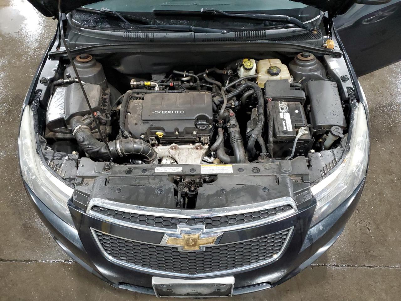 2014 Chevrolet Cruze Lt Black vin: 1G1PC5SB6E7303888