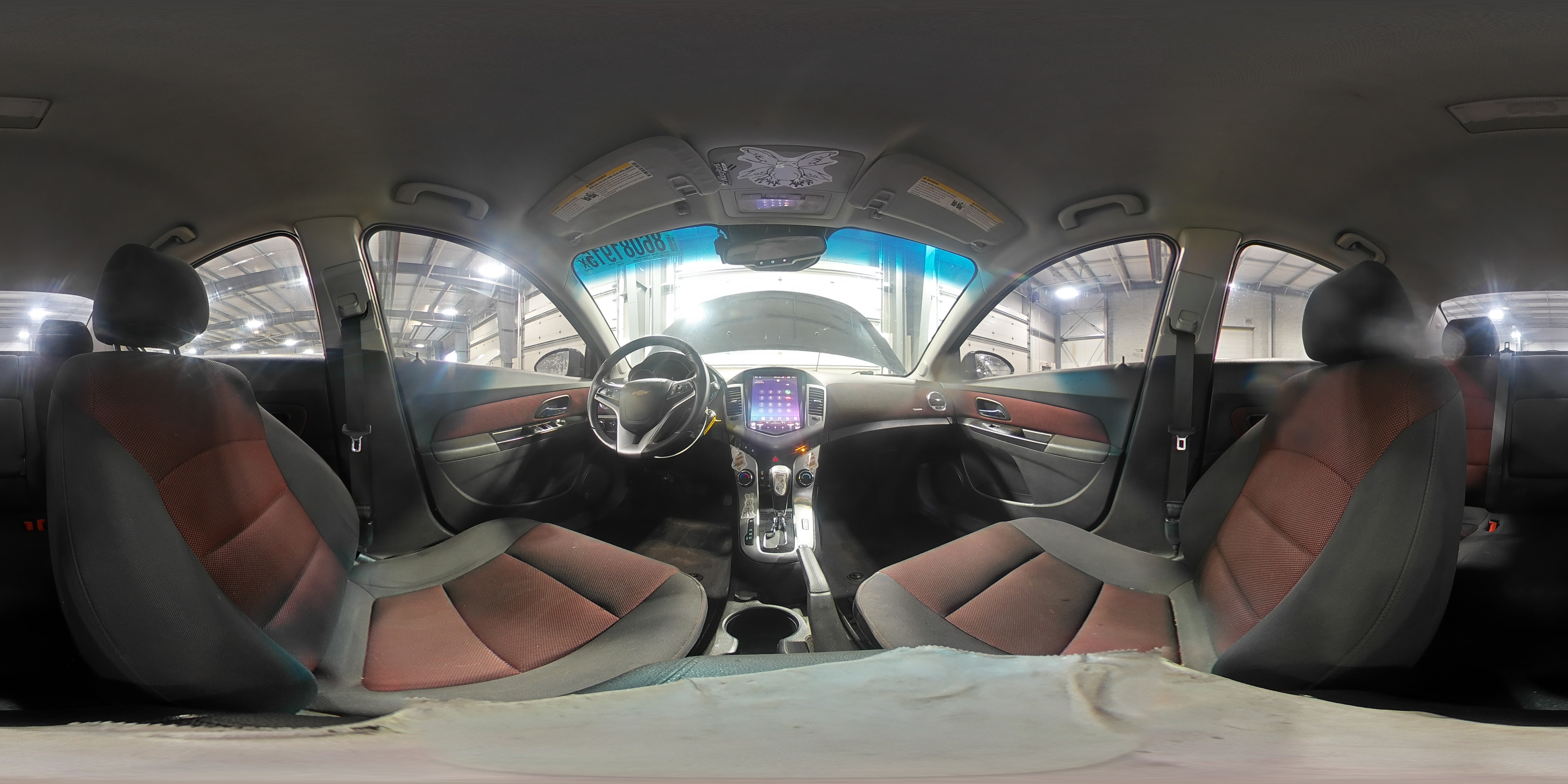 2014 Chevrolet Cruze Lt Black vin: 1G1PC5SB6E7303888