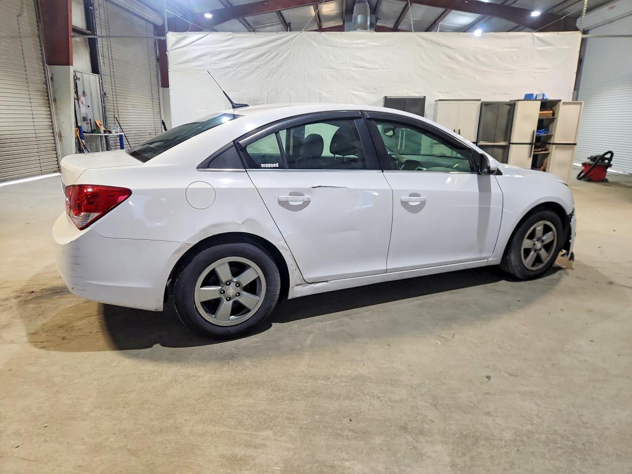 2014 Chevrolet Cruze Lt White vin: 1G1PC5SB6E7328466