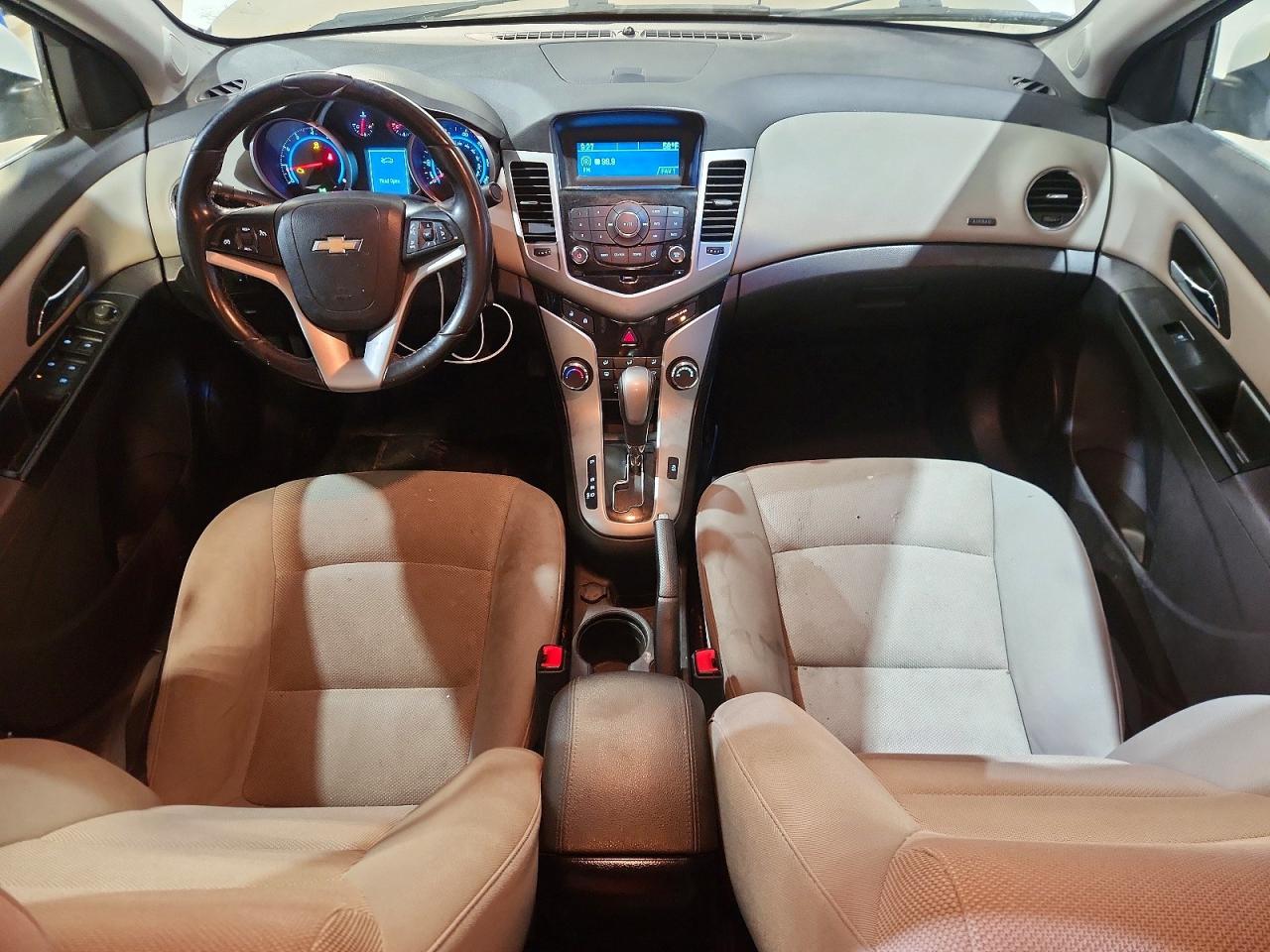 2014 Chevrolet Cruze Lt White vin: 1G1PC5SB6E7328466