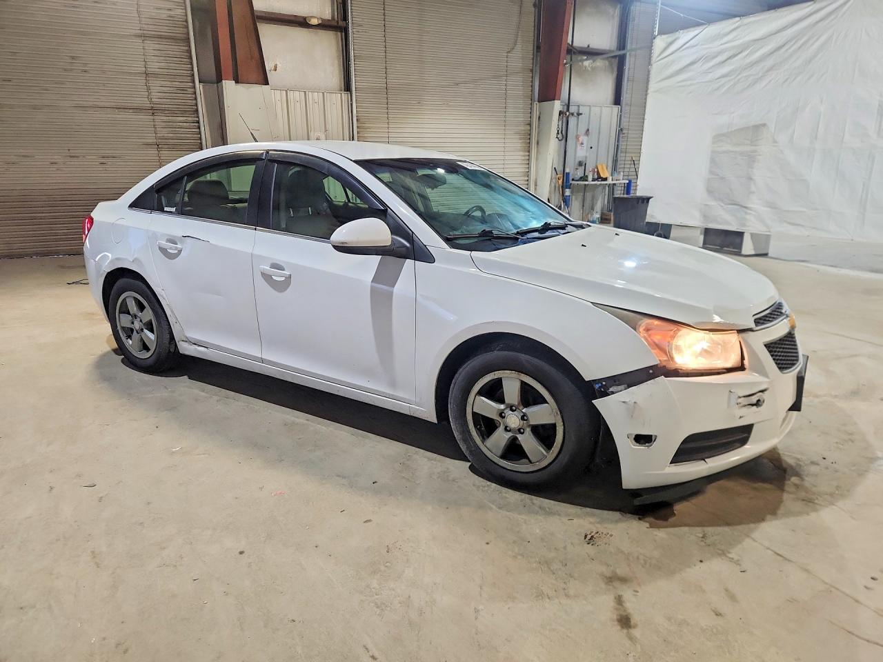 2014 Chevrolet Cruze Lt White vin: 1G1PC5SB6E7328466