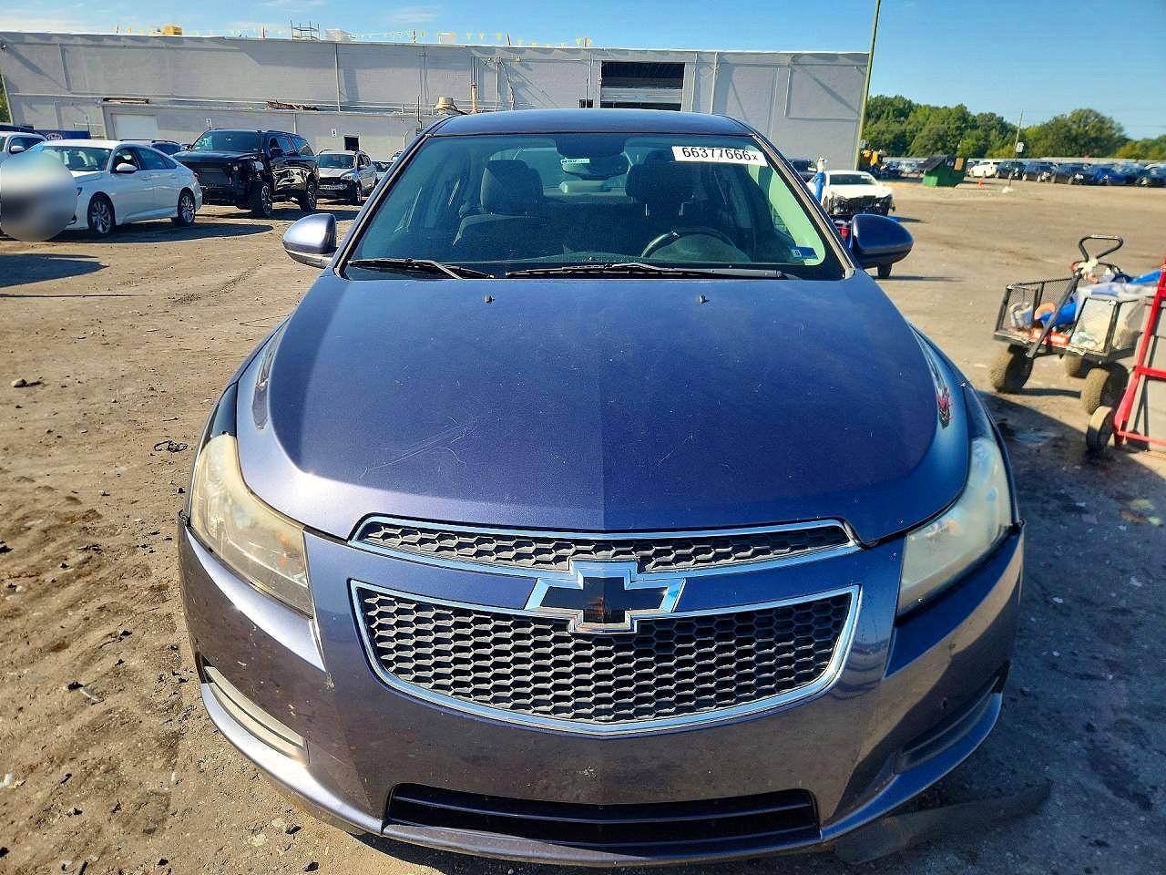 2014 Chevrolet Cruze Lt Gray vin: 1G1PC5SB6E7332632