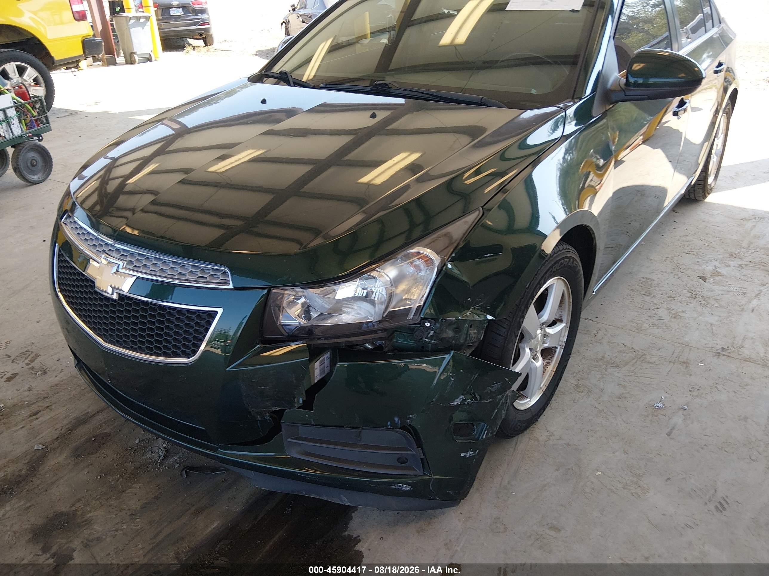 2014 Chevrolet Cruze 1lt Auto Black vin: 1G1PC5SB6E7336597