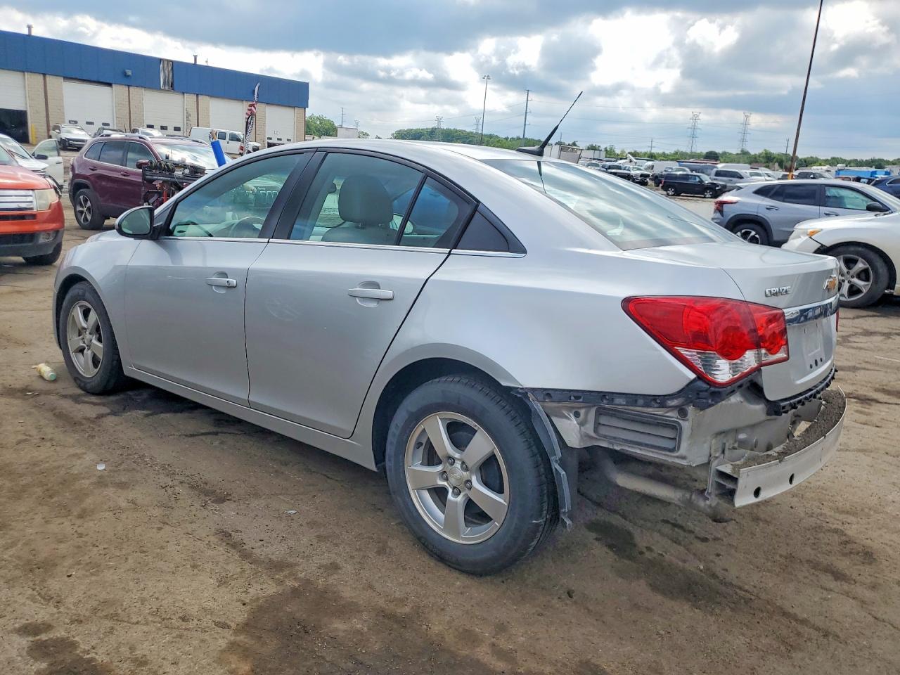 2014 Chevrolet Cruze Lt Silver vin: 1G1PC5SB6E7338317