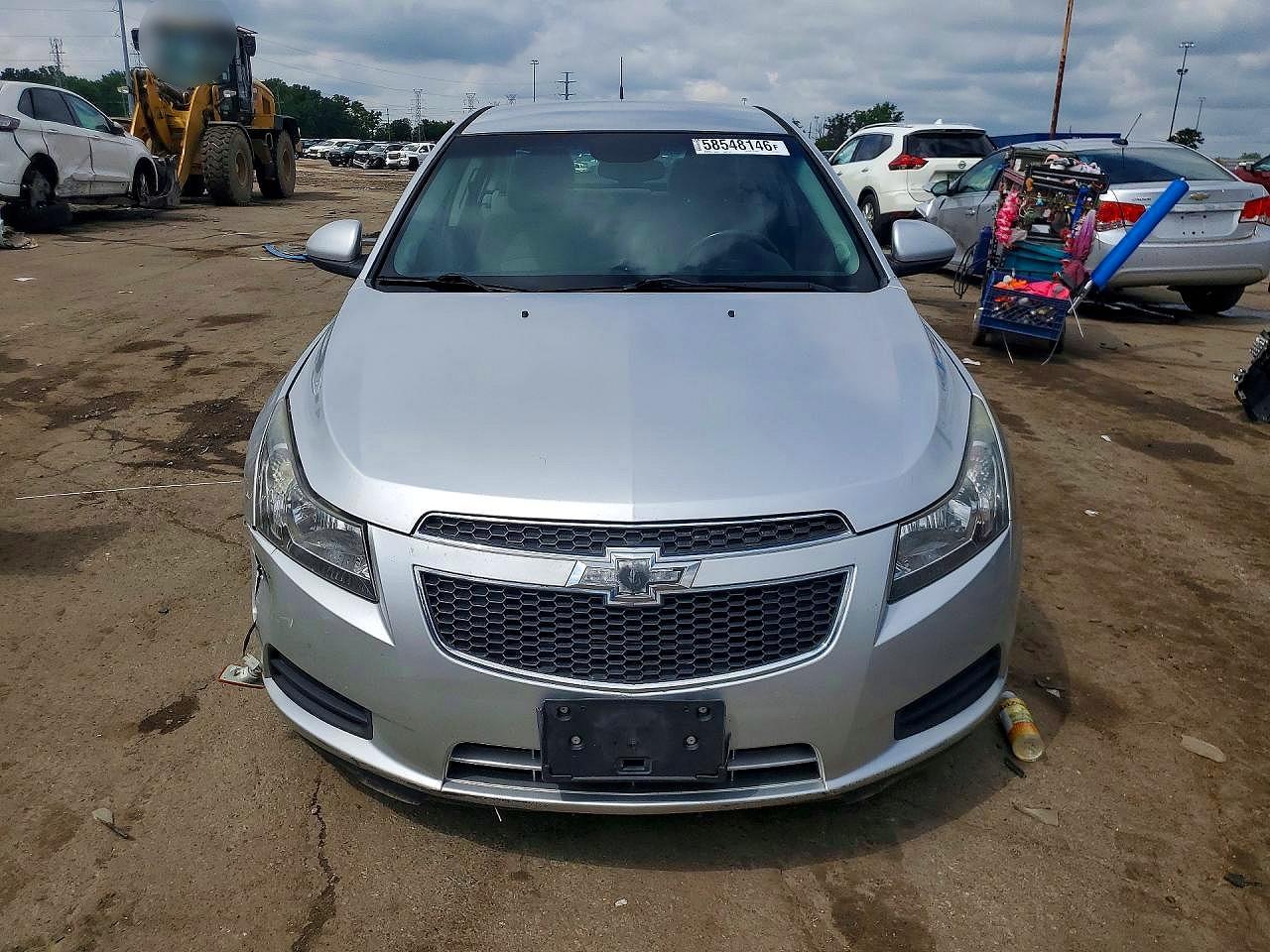 2014 Chevrolet Cruze Lt Silver vin: 1G1PC5SB6E7338317