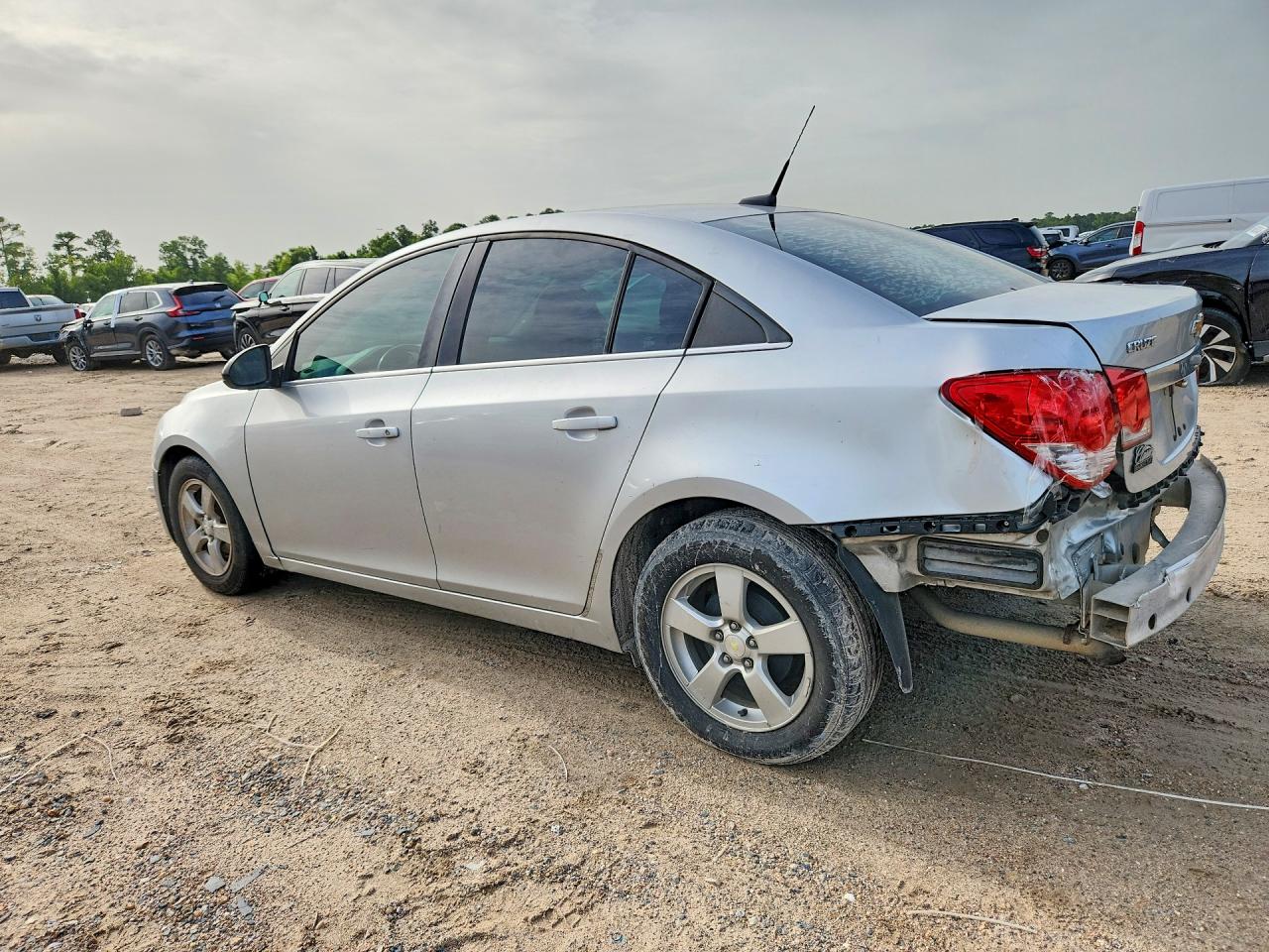 2014 Chevrolet Cruze Lt Silver vin: 1G1PC5SB6E7358647