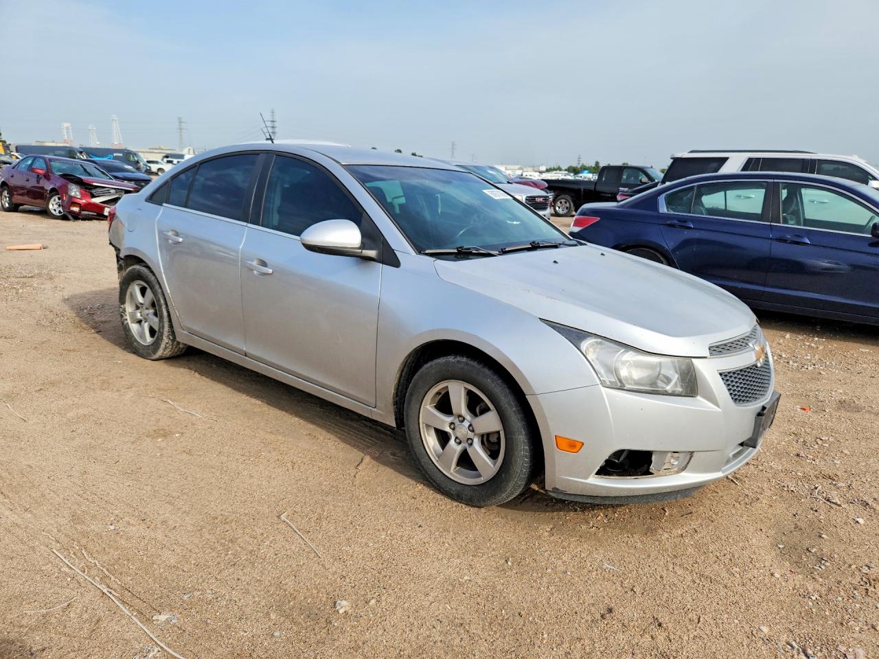 2014 Chevrolet Cruze Lt Silver vin: 1G1PC5SB6E7358647