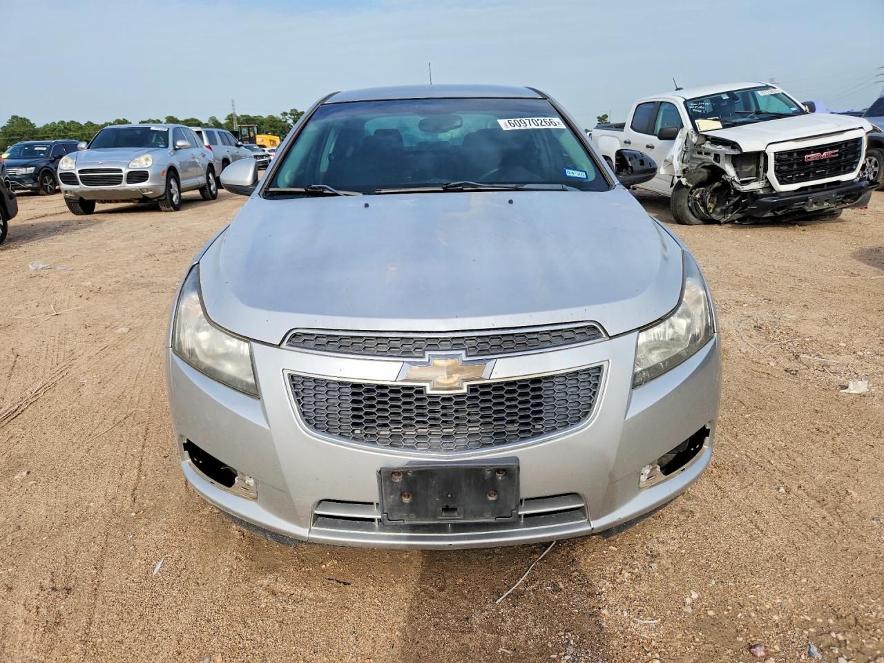 2014 Chevrolet Cruze Lt Silver vin: 1G1PC5SB6E7358647