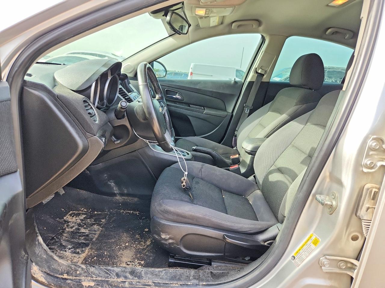 2014 Chevrolet Cruze Lt Silver vin: 1G1PC5SB6E7358647