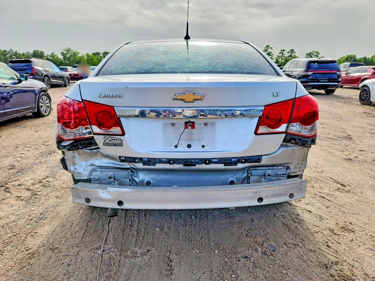 2014 Chevrolet Cruze Lt Silver vin: 1G1PC5SB6E7358647