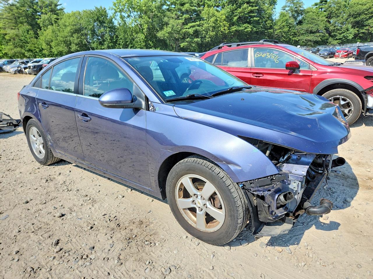 2014 Chevrolet Cruze Lt Blue vin: 1G1PC5SB6E7359605