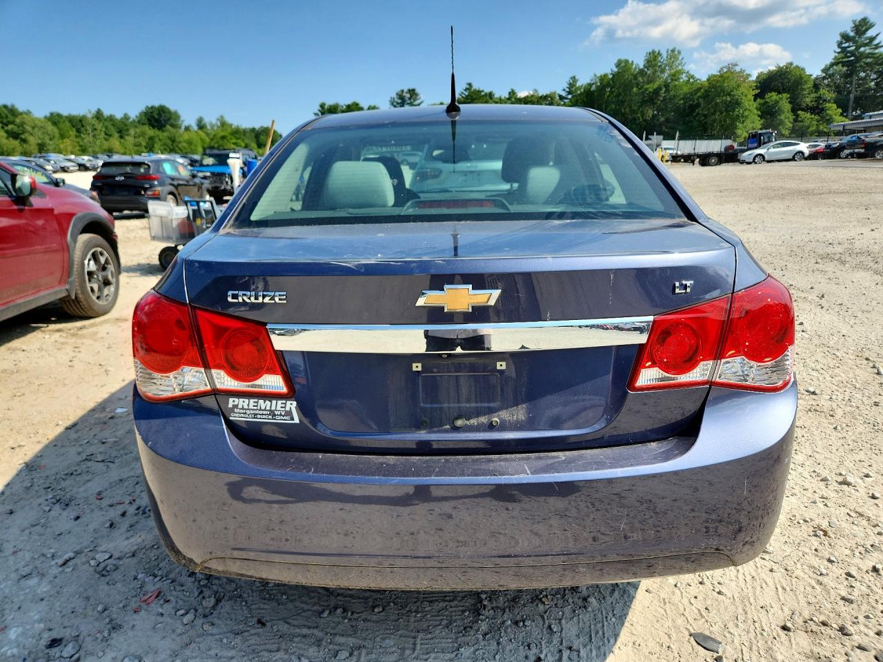 2014 Chevrolet Cruze Lt Blue vin: 1G1PC5SB6E7359605