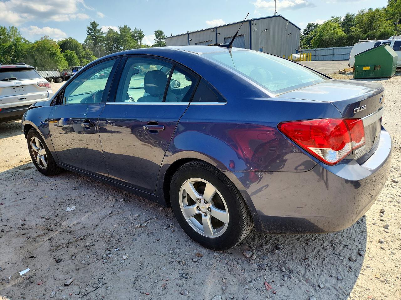 2014 Chevrolet Cruze Lt Blue vin: 1G1PC5SB6E7359605