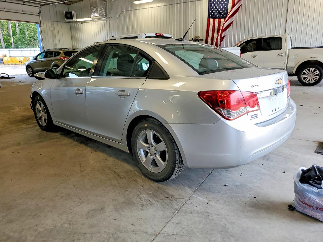 2014 Chevrolet Cruze Lt Silver vin: 1G1PC5SB6E7370913