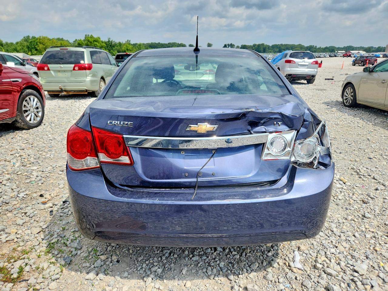2014 Chevrolet Cruze Lt Синий vin: 1G1PC5SB6E7379031