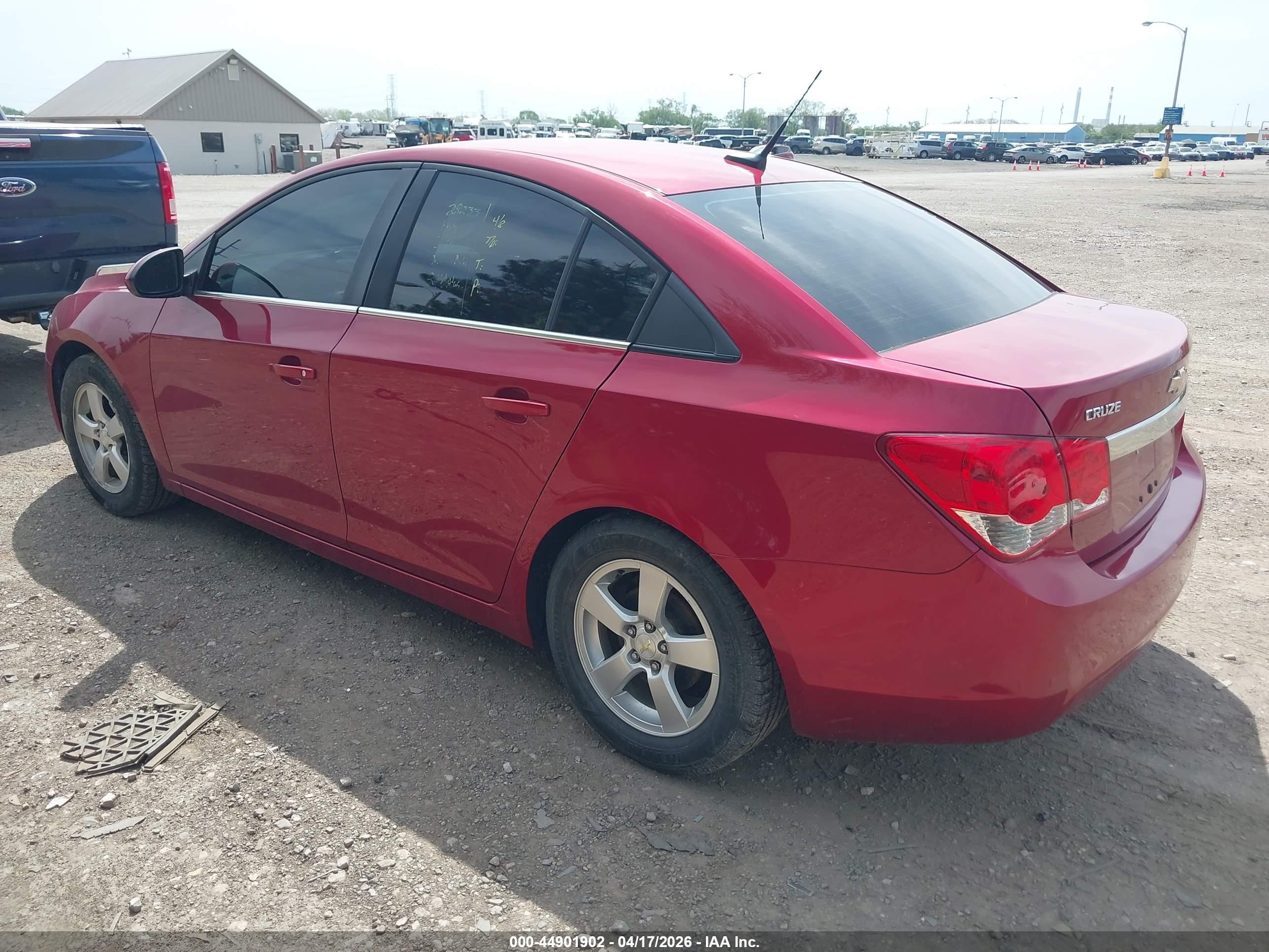 2014 Chevrolet Cruze 1lt Auto Maroon vin: 1G1PC5SB6E7402422