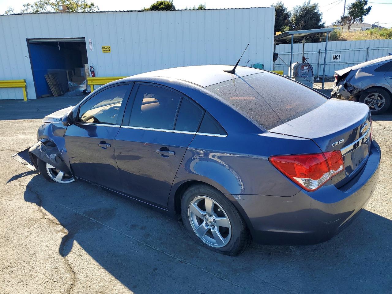 2014 Chevrolet Cruze Lt Blue vin: 1G1PC5SB6E7420760