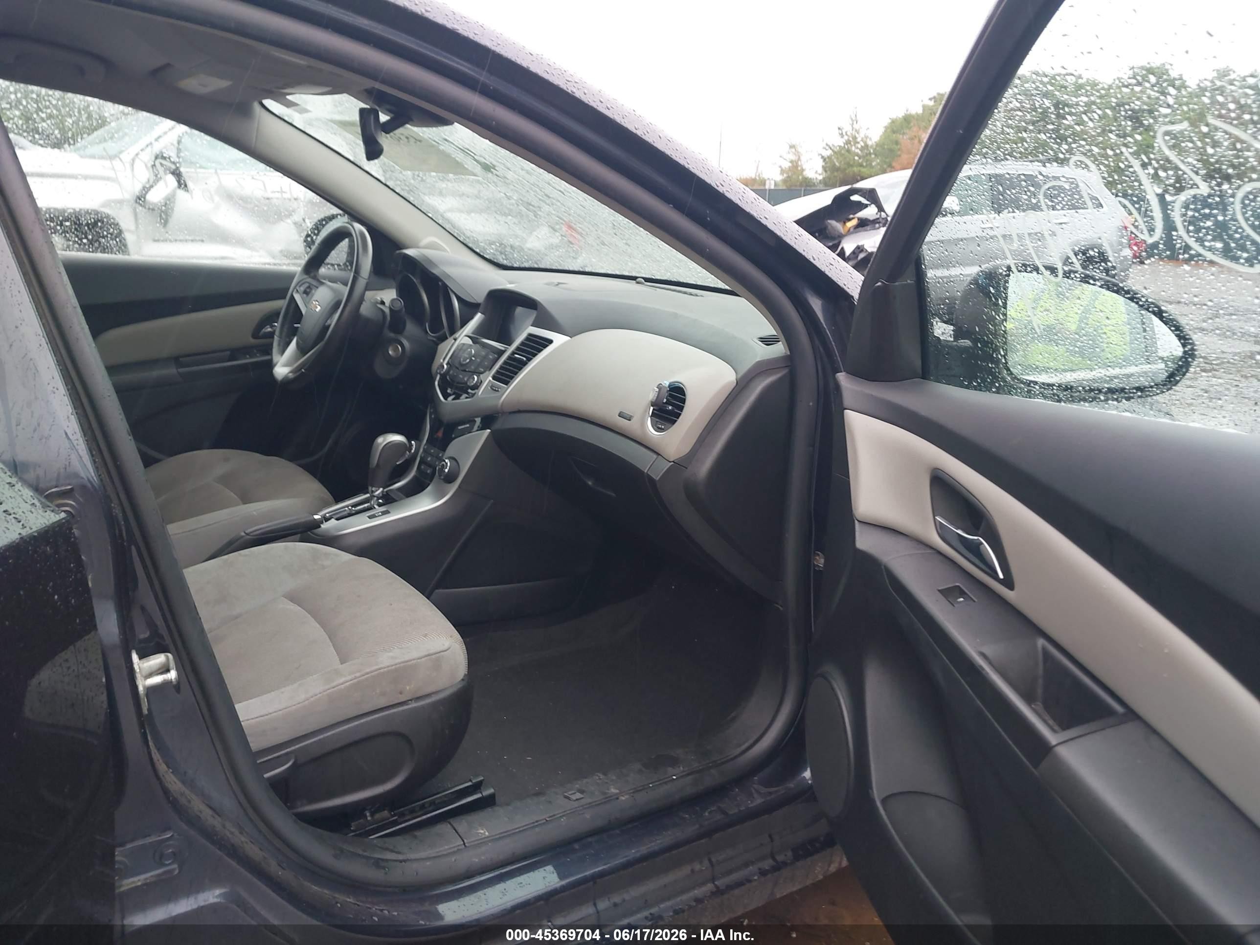 2014 Chevrolet Cruze 1lt Auto Dark Blue vin: 1G1PC5SB6E7442306