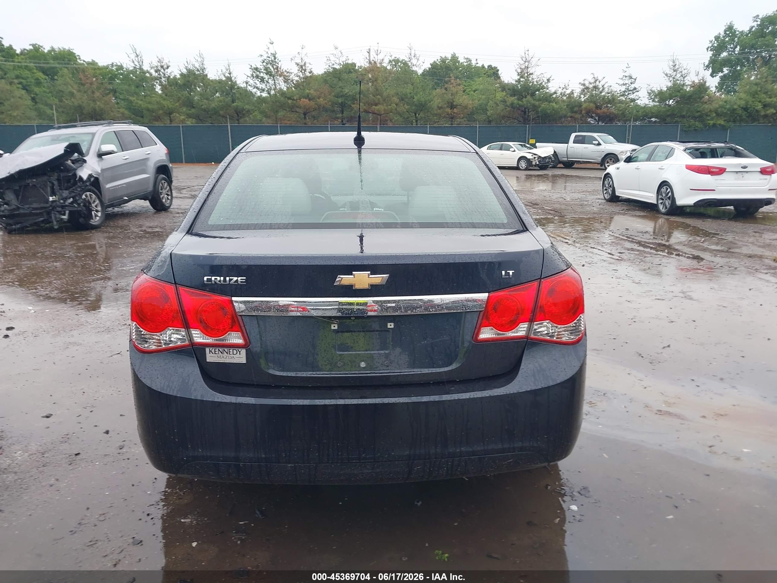 2014 Chevrolet Cruze 1lt Auto Dark Blue vin: 1G1PC5SB6E7442306