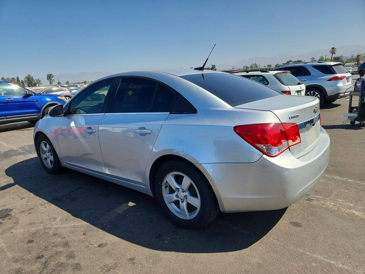 2014 Chevrolet Cruze Lt Silver vin: 1G1PC5SB6E7445562