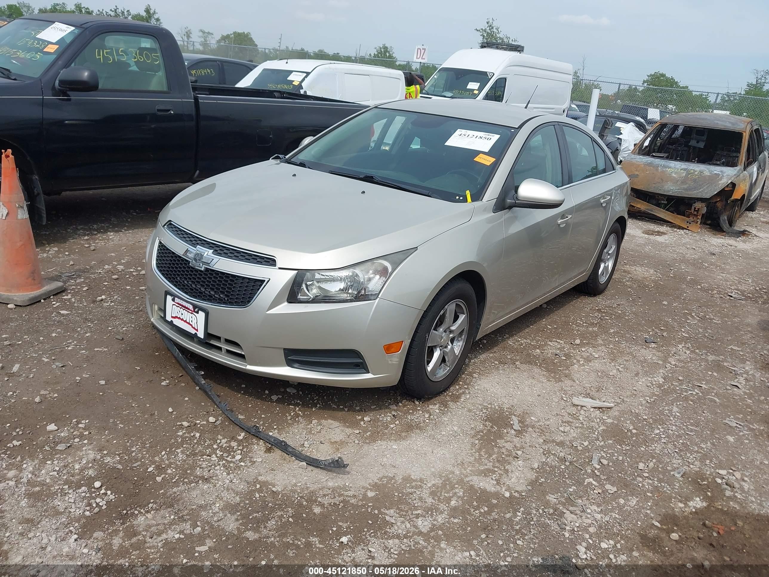 2014 Chevrolet Cruze 1lt Auto Золотой vin: 1G1PC5SB6E7458179