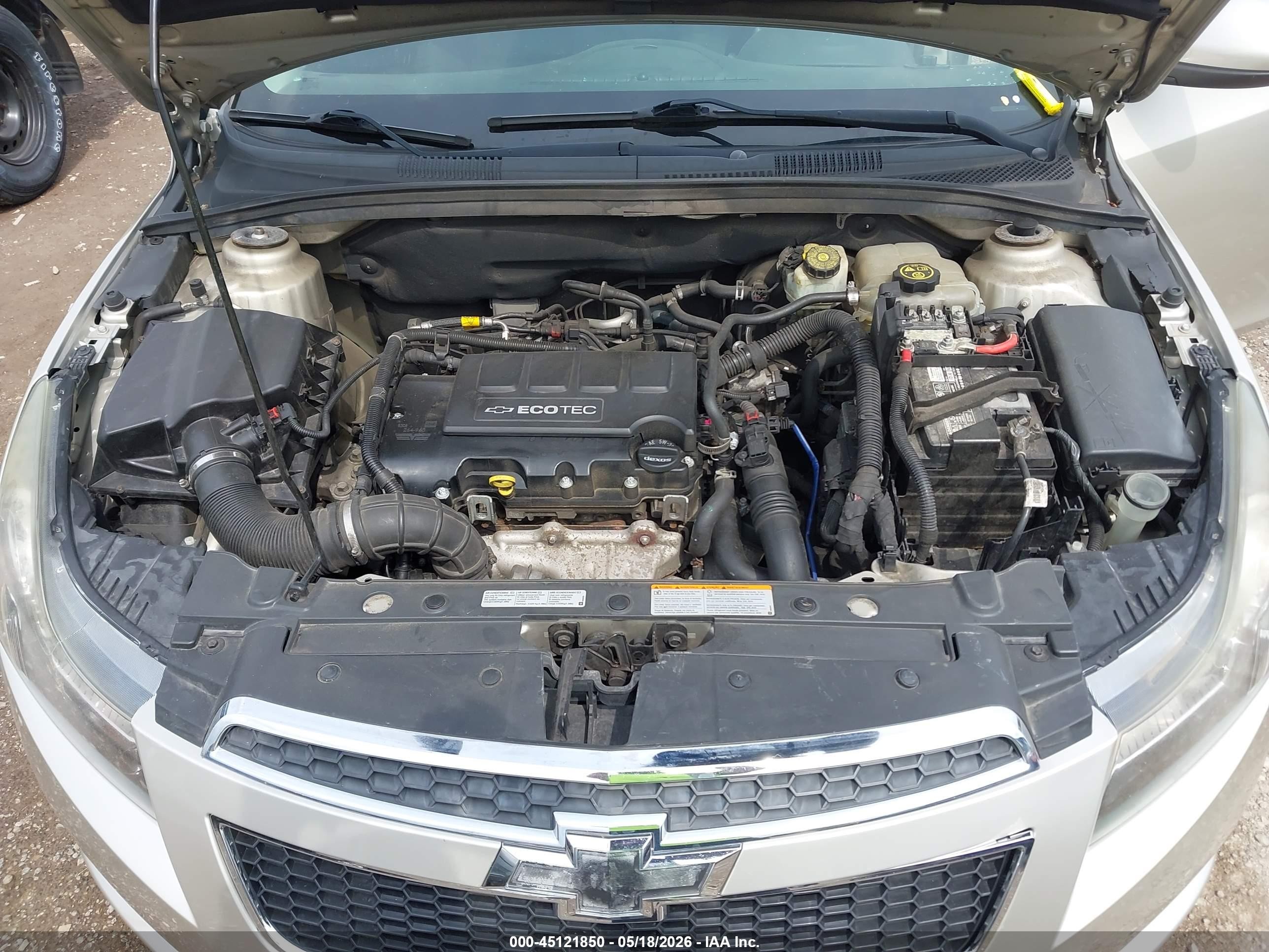 2014 Chevrolet Cruze 1lt Auto Золотой vin: 1G1PC5SB6E7458179