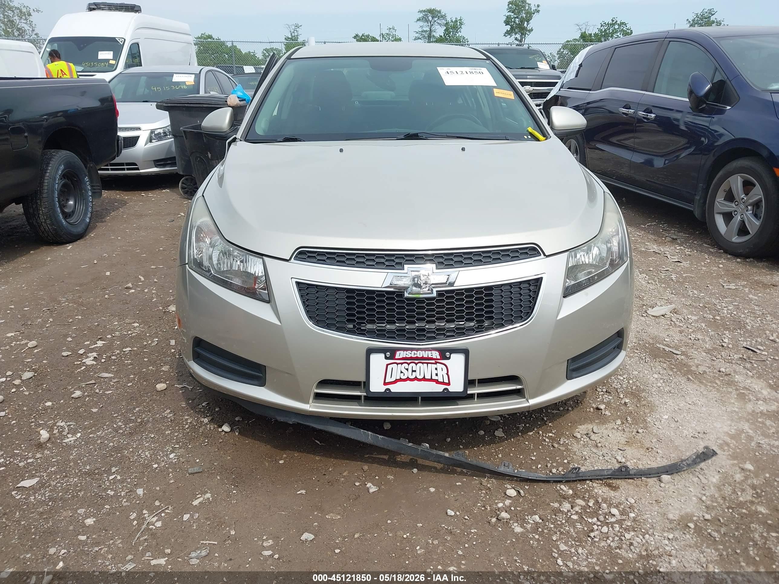 2014 Chevrolet Cruze 1lt Auto Золотой vin: 1G1PC5SB6E7458179