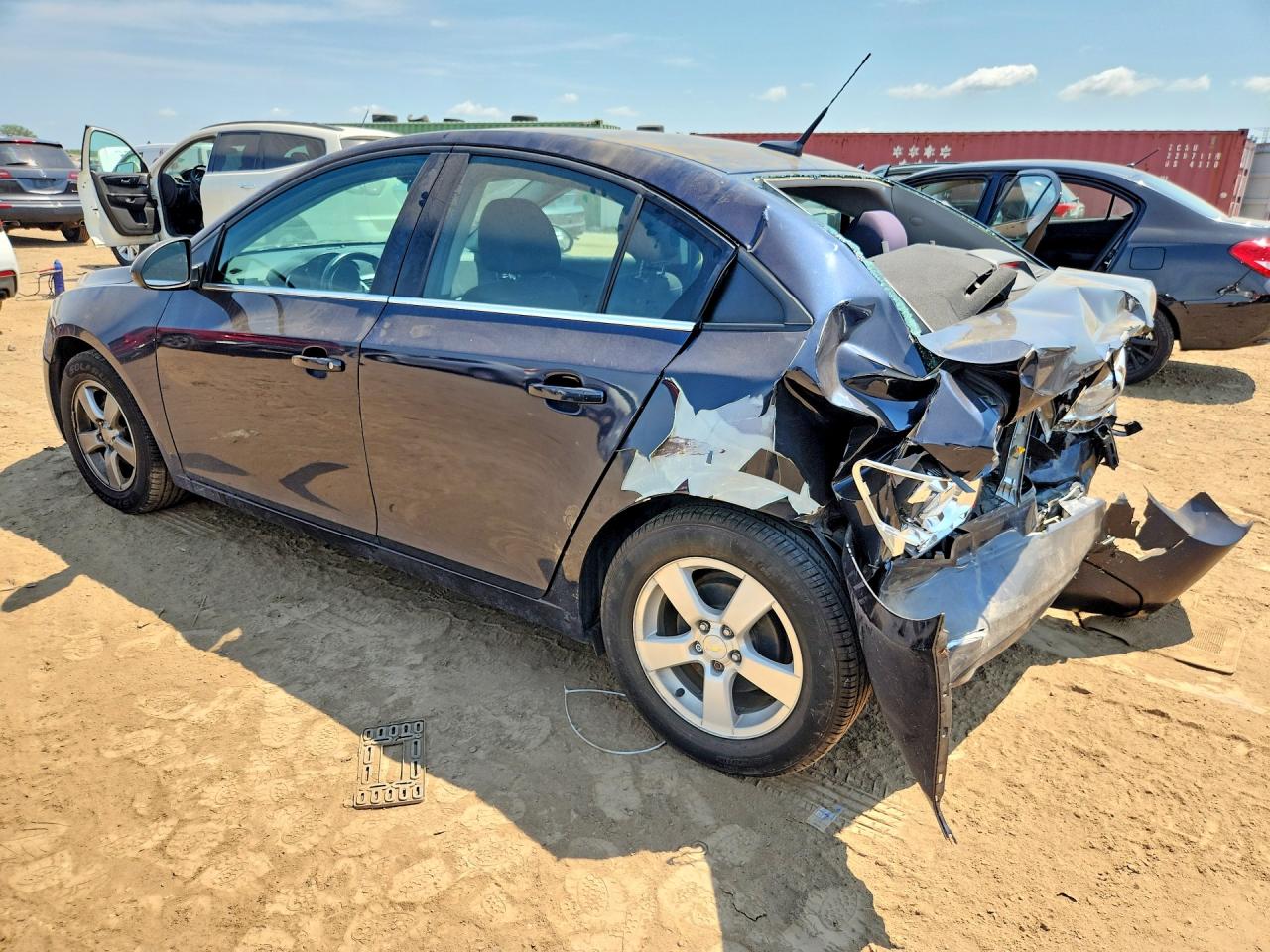 2014 Chevrolet Cruze Lt Blue vin: 1G1PC5SB6E7470932
