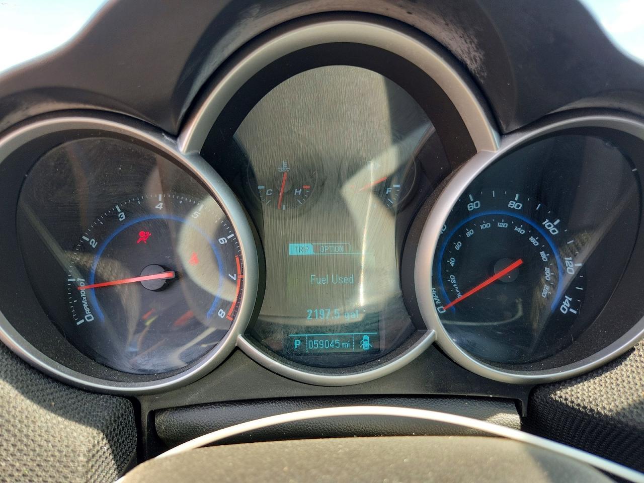 2014 Chevrolet Cruze Lt Blue vin: 1G1PC5SB6E7470932