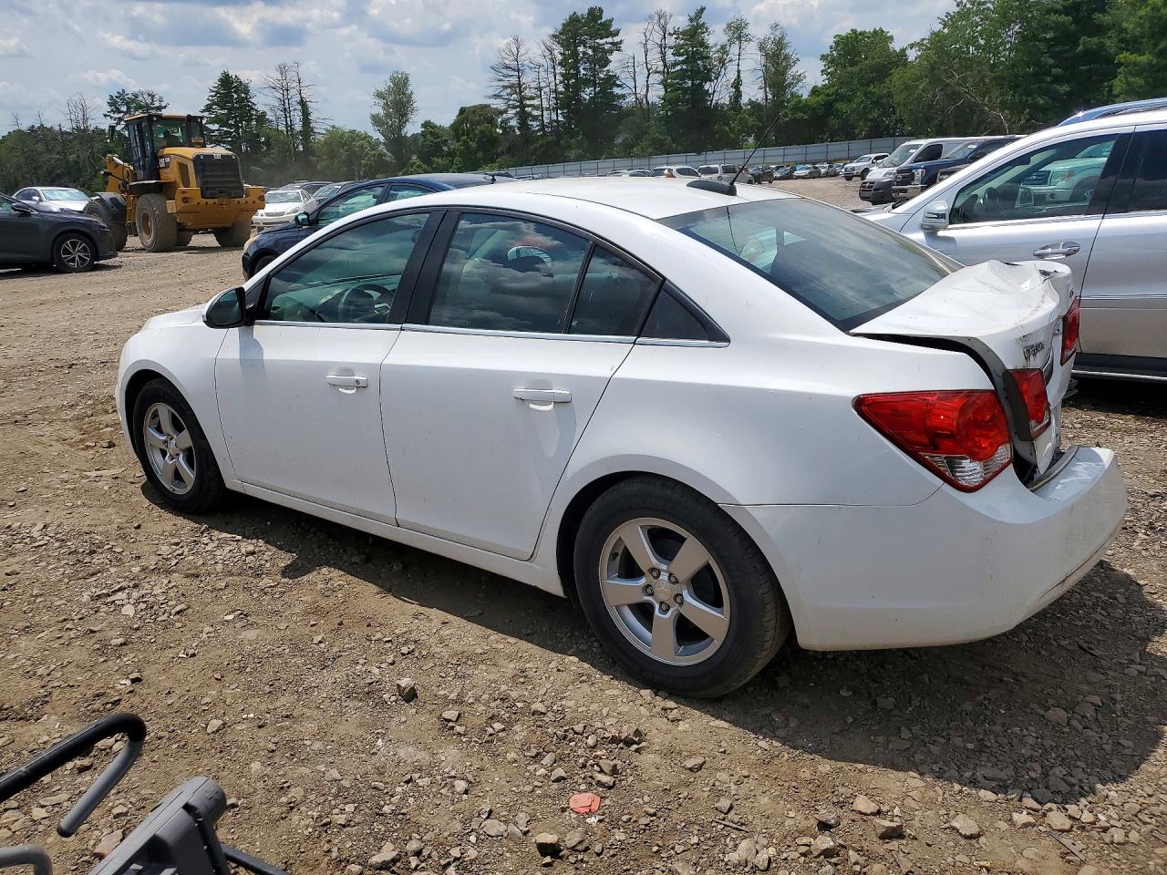 2015 Chevrolet Cruze Lt White vin: 1G1PC5SB6F7144226