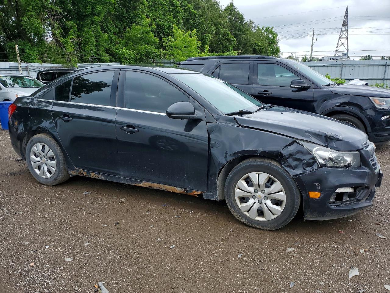 2015 Chevrolet Cruze Lt Черный vin: 1G1PC5SB6F7157283