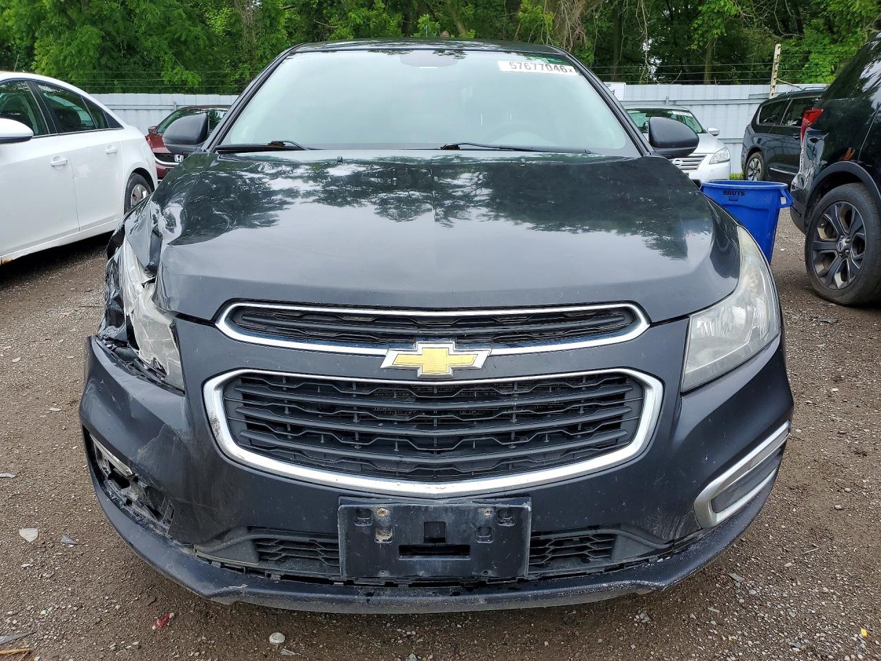 2015 Chevrolet Cruze Lt Черный vin: 1G1PC5SB6F7157283