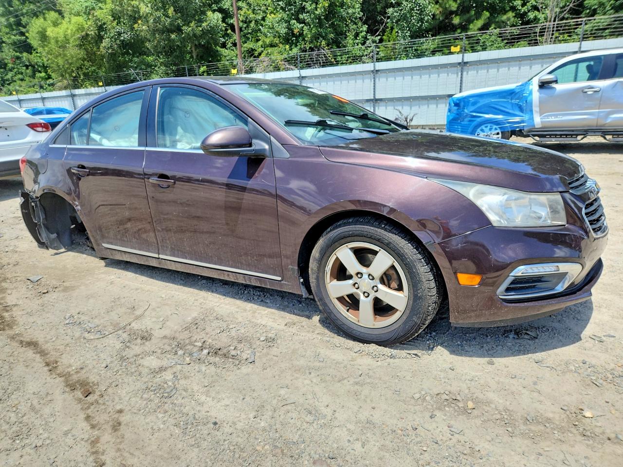 2015 Chevrolet Cruze Lt Brown vin: 1G1PC5SB6F7187206