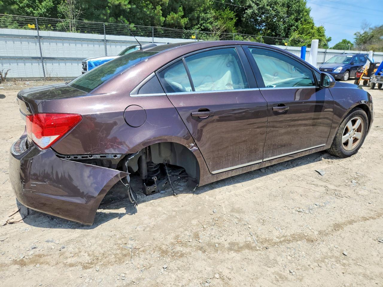 2015 Chevrolet Cruze Lt Brown vin: 1G1PC5SB6F7187206