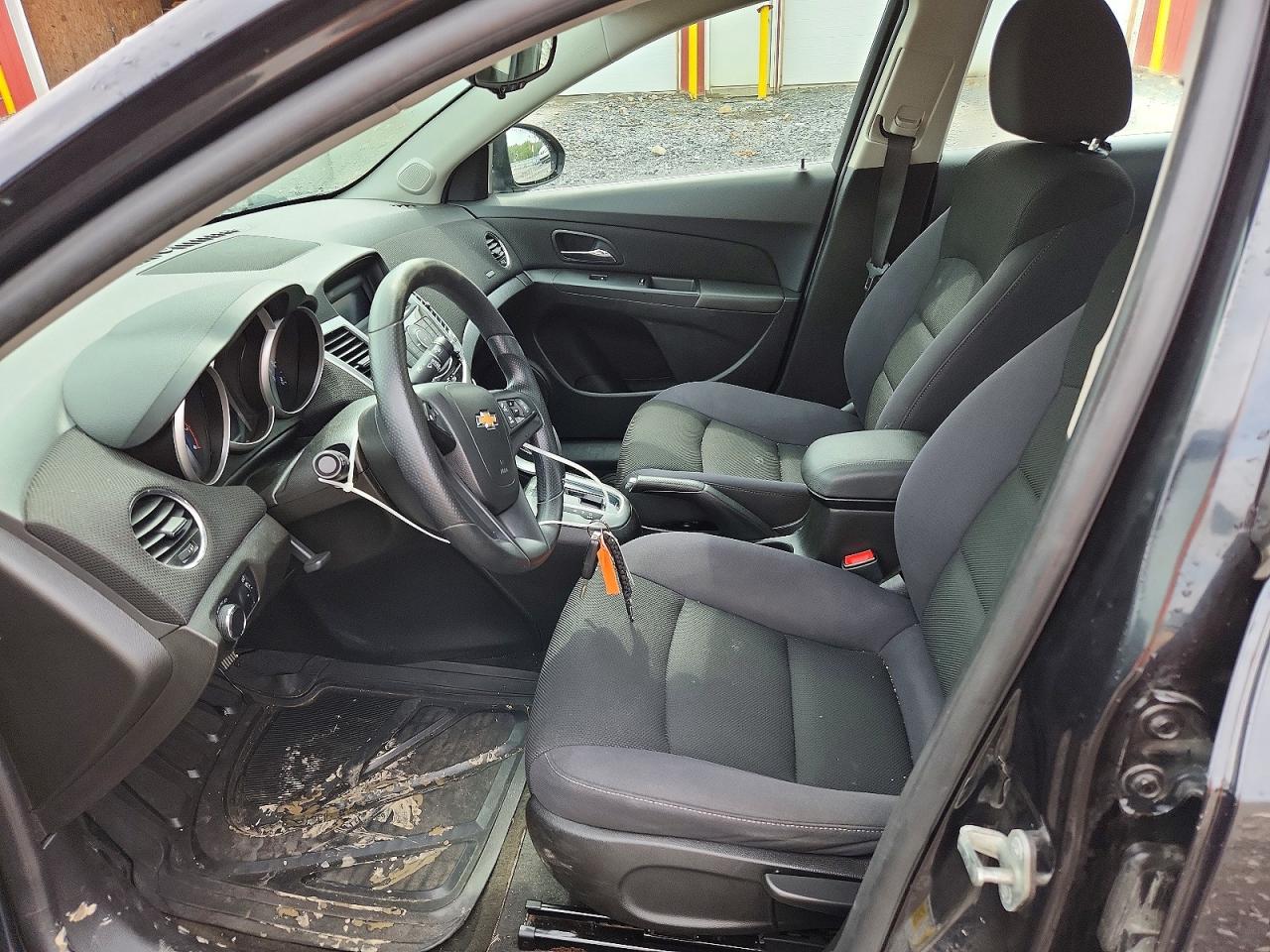 2015 Chevrolet Cruze Lt Black vin: 1G1PC5SB6F7208216