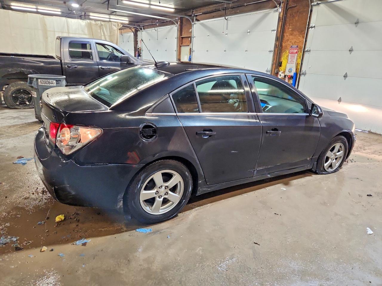 2015 Chevrolet Cruze Lt Black vin: 1G1PC5SB6F7208216