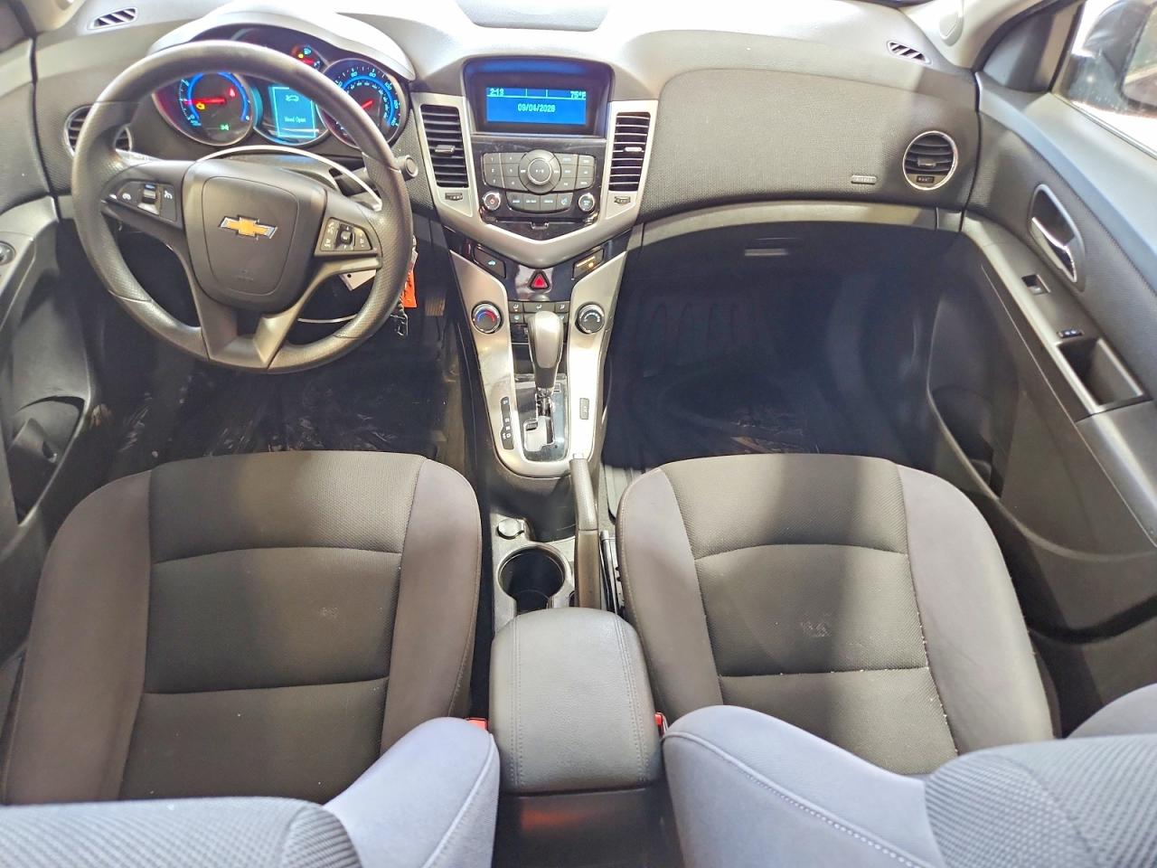 2015 Chevrolet Cruze Lt Black vin: 1G1PC5SB6F7208216