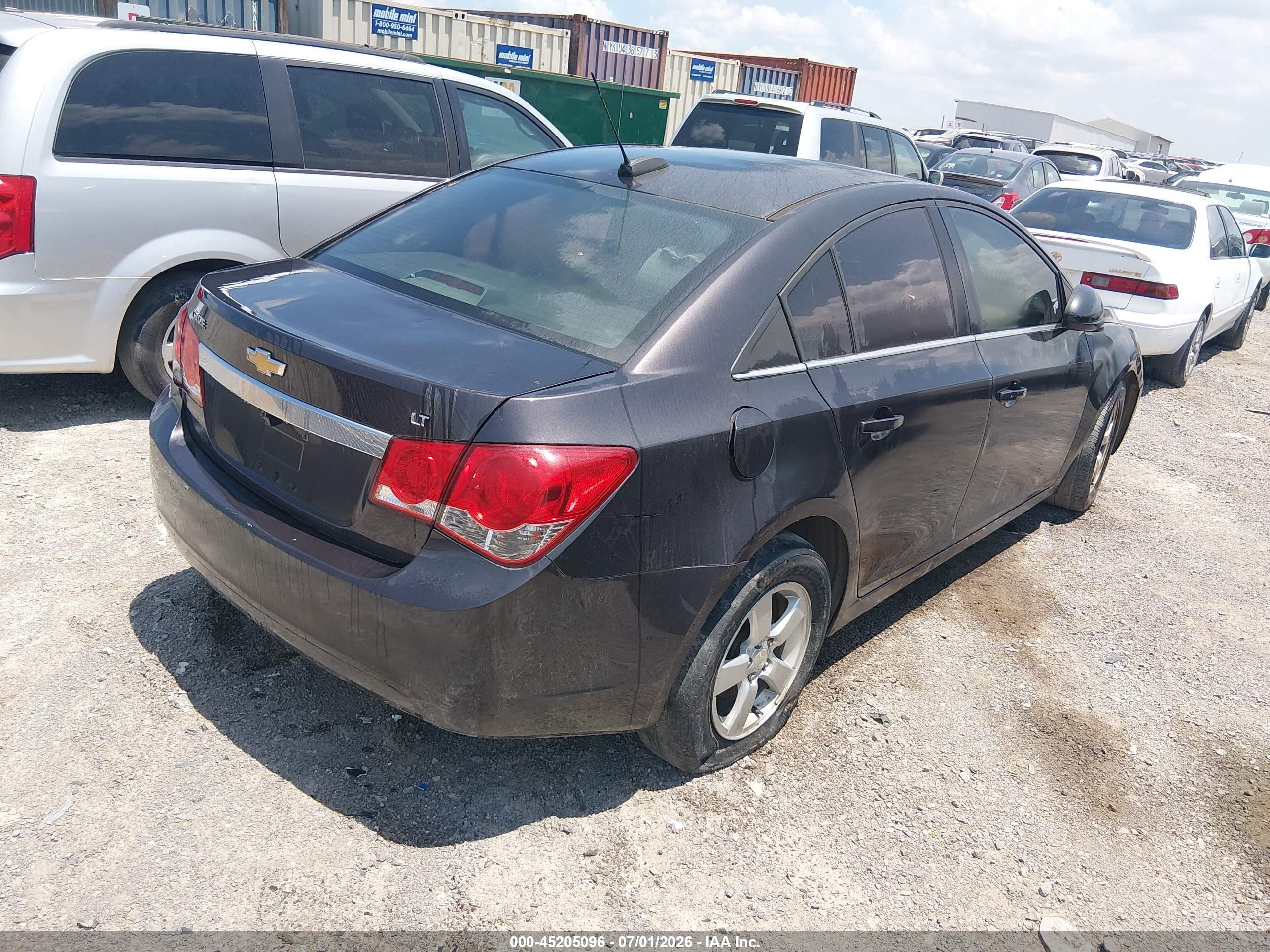 2015 Chevrolet Cruze 1lt Auto Black vin: 1G1PC5SB6F7218373