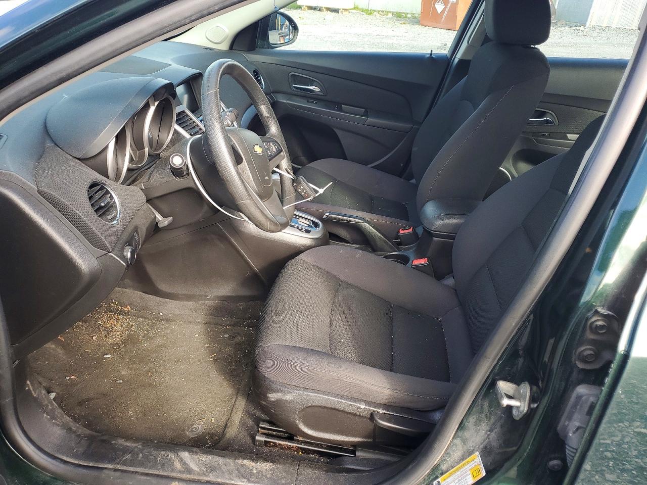 2015 Chevrolet Cruze Lt Green vin: 1G1PC5SB6F7238011