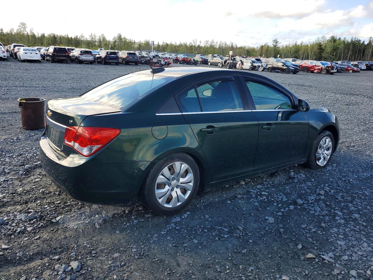 2015 Chevrolet Cruze Lt Green vin: 1G1PC5SB6F7238011