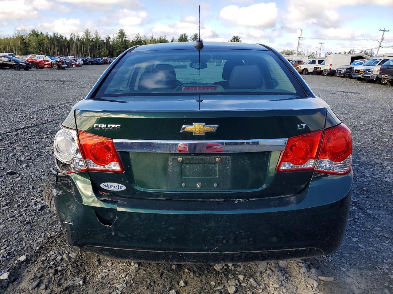 2015 Chevrolet Cruze Lt Green vin: 1G1PC5SB6F7238011