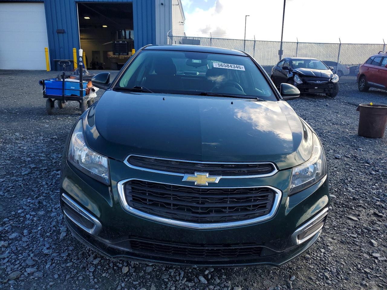 2015 Chevrolet Cruze Lt Green vin: 1G1PC5SB6F7238011