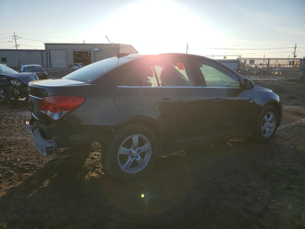 2015 Chevrolet Cruze Black vin: 1G1PC5SB6F7243984
