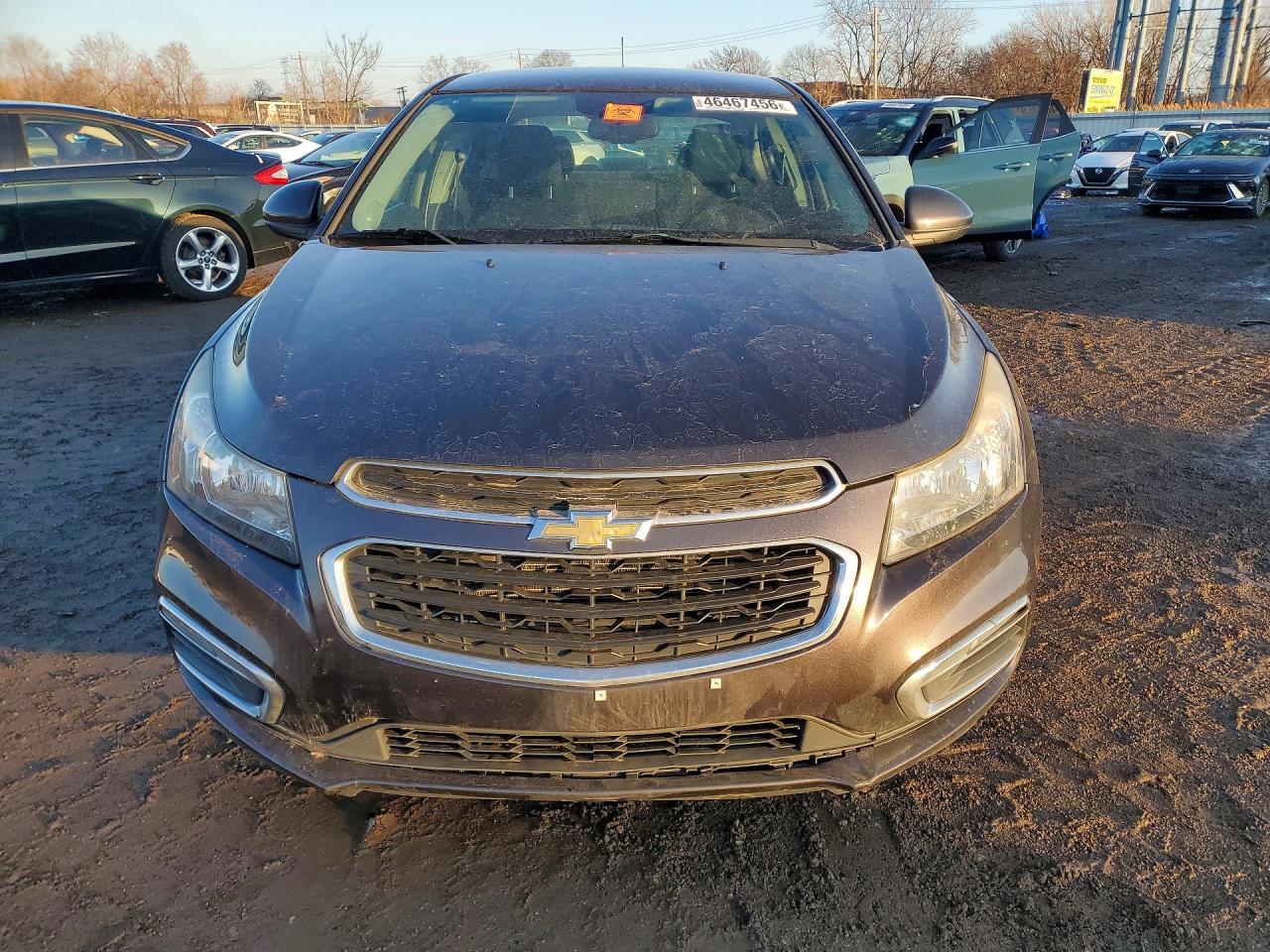 2015 Chevrolet Cruze Black vin: 1G1PC5SB6F7243984