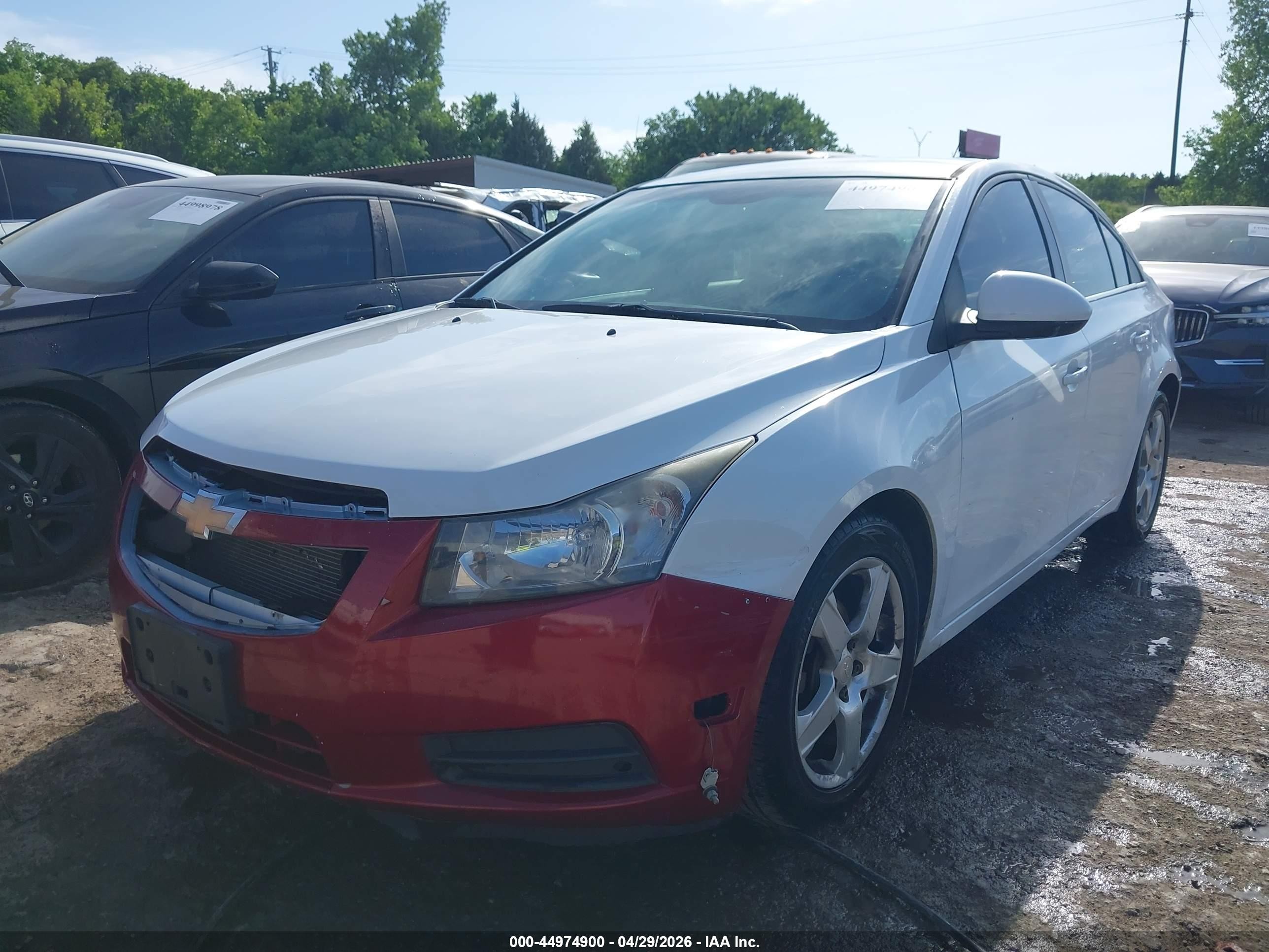 2015 Chevrolet Cruze 1lt Auto White vin: 1G1PC5SB6F7245069