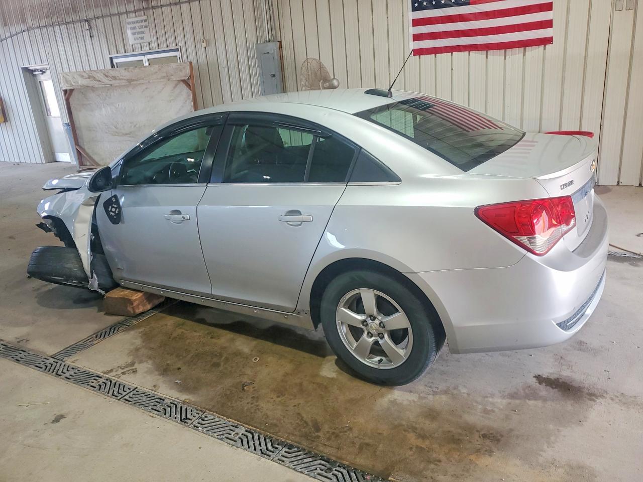 2015 Chevrolet Cruze Lt Silver vin: 1G1PC5SB6F7270893