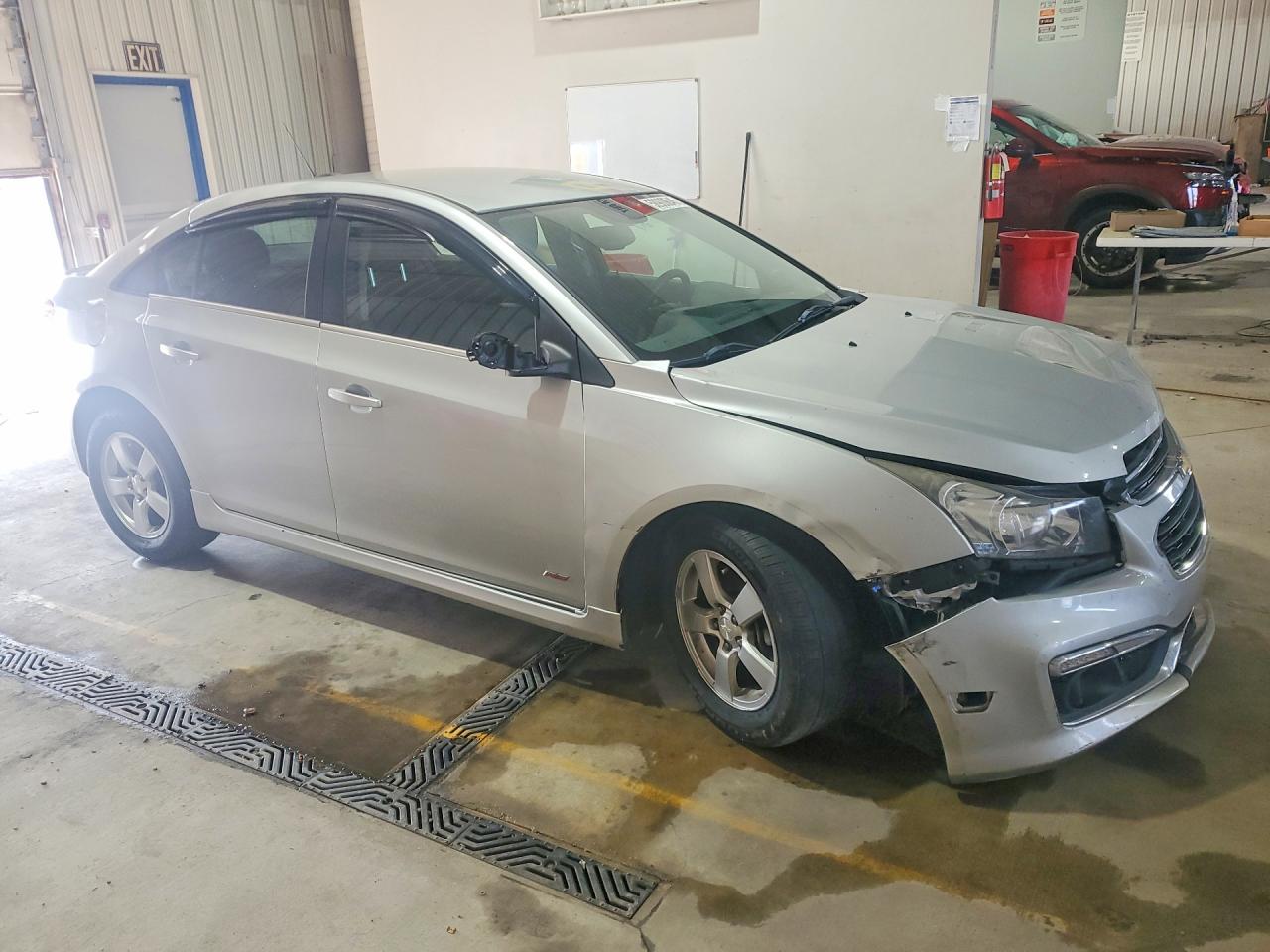 2015 Chevrolet Cruze Lt Silver vin: 1G1PC5SB6F7270893